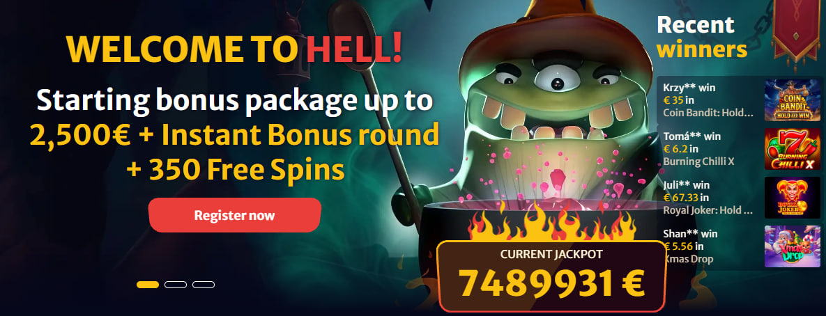 Hellspin bonus